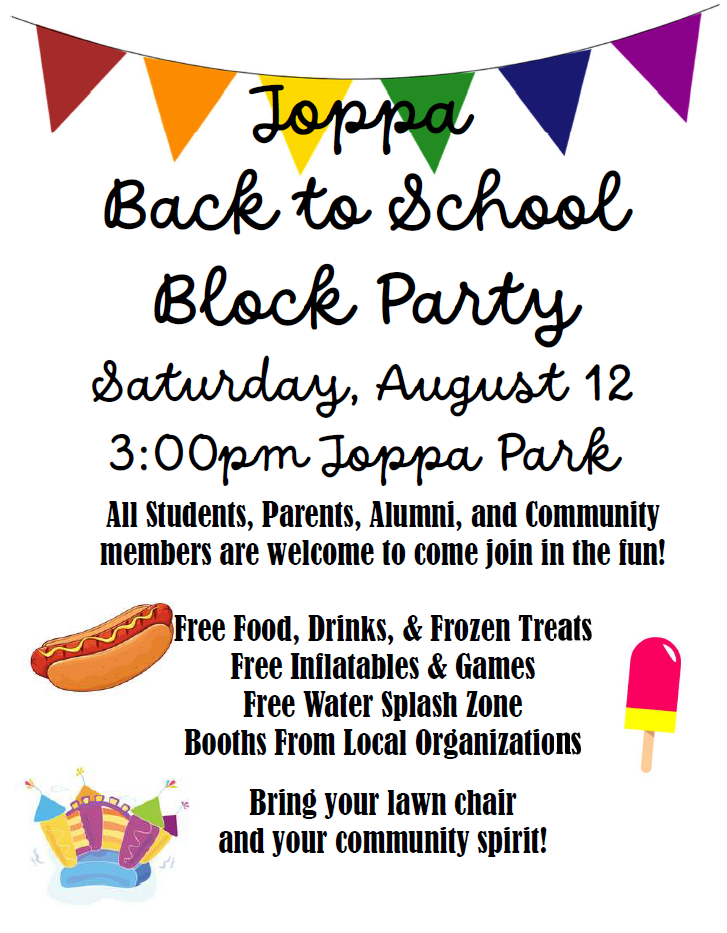 Joppa Back to School Block Party