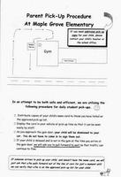 Maple Grove Drop Off /Pick Up Procedure
